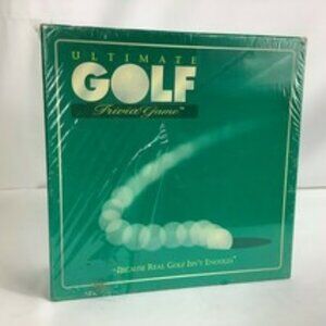GOLF GAMES INTERNATIONAL Ultimate Golf Trivia Board Game 1997 New In Box